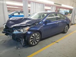 Honda Accord Vehiculos salvage en venta: 2017 Honda Accord Hybrid EXL