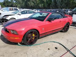 Salvage cars for sale from Copart Ocala, FL: 2007 Ford Mustang