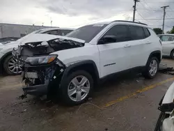 Jeep Compass Latitude salvage cars for sale: 2022 Jeep Compass Latitude