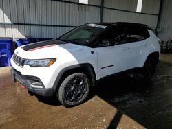 Jeep Compass salvage cars for sale: 2023 Jeep Compass Trailhawk