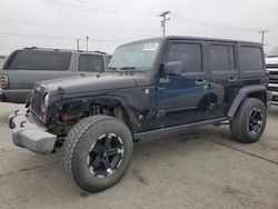 Salvage cars for sale at Los Angeles, CA auction: 2007 Jeep Wrangler Sahara