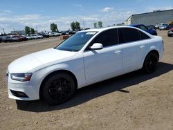 Salvage cars for sale from Copart Rocky View County, AB: 2014 Audi A4 Premium Plus