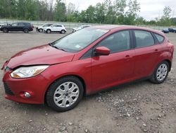 Salvage cars for sale from Copart Leroy, NY: 2012 Ford Focus SE