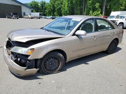 Salvage cars for sale from Copart East Granby, CT: 2008 Hyundai Sonata GLS