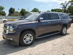 Salvage cars for sale at Wichita, KS auction: 2017 Chevrolet Suburban K1500 Premier