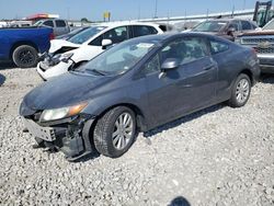 Salvage cars for sale at Cahokia Heights, IL auction: 2012 Honda Civic EX