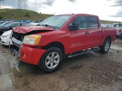 Salvage cars for sale at Brighton, CO auction: 2012 Nissan Titan S