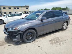 Salvage cars for sale at Wilmer, TX auction: 2013 Honda Accord EXL