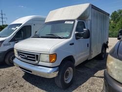 Salvage cars for sale from Copart Columbus, OH: 2005 Ford Econoline E350 Super Duty Cutaway Van