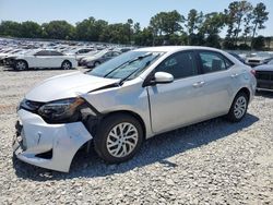 Salvage cars for sale at Byron, GA auction: 2018 Toyota Corolla L