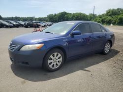 Salvage cars for sale at East Granby, CT auction: 2007 Toyota Camry Hybrid