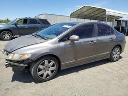 Salvage cars for sale at Fresno, CA auction: 2010 Honda Civic LX