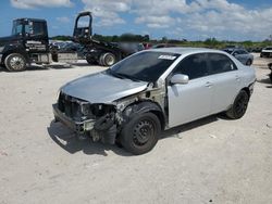 Salvage cars for sale from Copart West Palm Beach, FL: 2012 Toyota Corolla Base