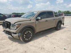 Salvage cars for sale from Copart Houston, TX: 2021 Nissan Titan SV