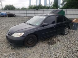 Honda salvage cars for sale: 2004 Honda Civic LX