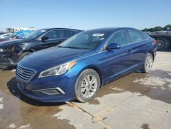 Salvage cars for sale at Grand Prairie, TX auction: 2017 Hyundai Sonata SE