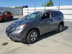 Salvage cars for sale at Antelope, CA auction: 2014 Honda CR-V LX