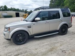 Salvage cars for sale at Knightdale, NC auction: 2016 Land Rover LR4 HSE Luxury