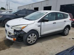 Salvage cars for sale at Jacksonville, FL auction: 2016 Ford Escape S