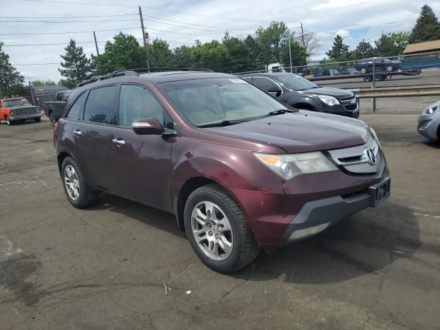 2009 Acura MDX Technology