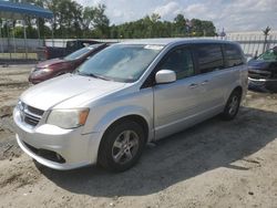 Salvage cars for sale at Spartanburg, SC auction: 2012 Dodge Grand Caravan Crew