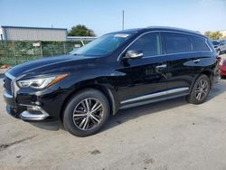 Infiniti salvage cars for sale: 2017 Infiniti QX60