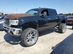 Salvage trucks for sale at Grand Prairie, TX auction: 2009 GMC Sierra K1500 SLT