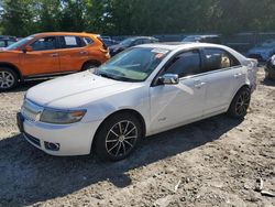 Salvage cars for sale at Candia, NH auction: 2009 Lincoln MKZ