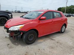 Vehiculos salvage en venta de Copart Oklahoma City, OK: 2009 Toyota Corolla Matrix