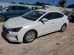 Salvage cars for sale at Oklahoma City, OK auction: 2020 Hyundai Elantra SE