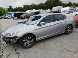 Salvage cars for sale at Rogersville, MO auction: 2016 Honda Accord LX