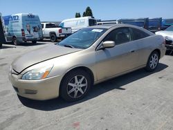 Honda Accord ex salvage cars for sale: 2003 Honda Accord EX