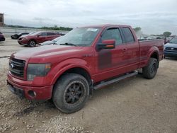 Salvage cars for sale at Kansas City, KS auction: 2013 Ford F150 Super Cab