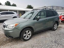 Salvage cars for sale at Prairie Grove, AR auction: 2015 Subaru Forester 2.5I Premium