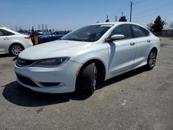 Salvage cars for sale from Copart Rancho Cucamonga, CA: 2015 Chrysler 200 Limited