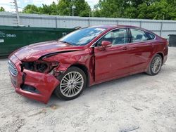 Salvage cars for sale at Hurricane, WV auction: 2015 Ford Fusion SE