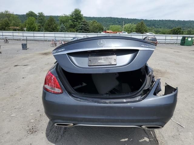 2016 Mercedes-Benz C 300 4matic