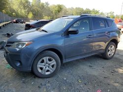 Salvage cars for sale at Waldorf, MD auction: 2014 Toyota Rav4 LE