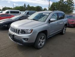 Jeep Vehiculos salvage en venta: 2016 Jeep Compass Latitude