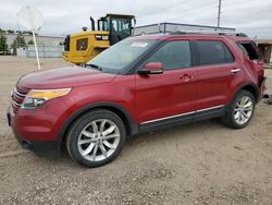 Salvage cars for sale at Bismarck, ND auction: 2013 Ford Explorer Limited