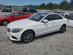 Salvage cars for sale at Memphis, TN auction: 2015 Mercedes-Benz C 300 4matic