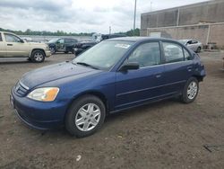 Salvage cars for sale from Copart Fredericksburg, VA: 2003 Honda Civic LX