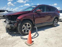 Salvage cars for sale at Houston, TX auction: 2019 Honda CR-V EX