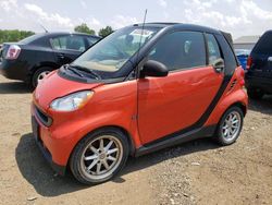 Smart salvage cars for sale: 2008 Smart Fortwo Passion