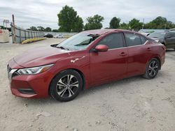 Nissan salvage cars for sale: 2020 Nissan Sentra SV