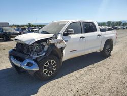 Toyota Tundra Crewmax sr5 salvage cars for sale: 2017 Toyota Tundra Crewmax SR5