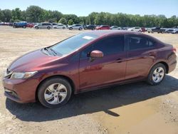 Honda Civic salvage cars for sale: 2015 Honda Civic LX