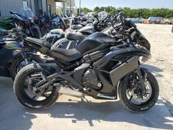 Salvage motorcycles for sale at Columbia, MO auction: 2013 Kawasaki EX650 E