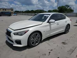 Carros salvage sin ofertas aún a la venta en subasta: 2017 Infiniti Q50 Premium