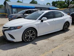 Salvage cars for sale at Wichita, KS auction: 2018 Toyota Camry L